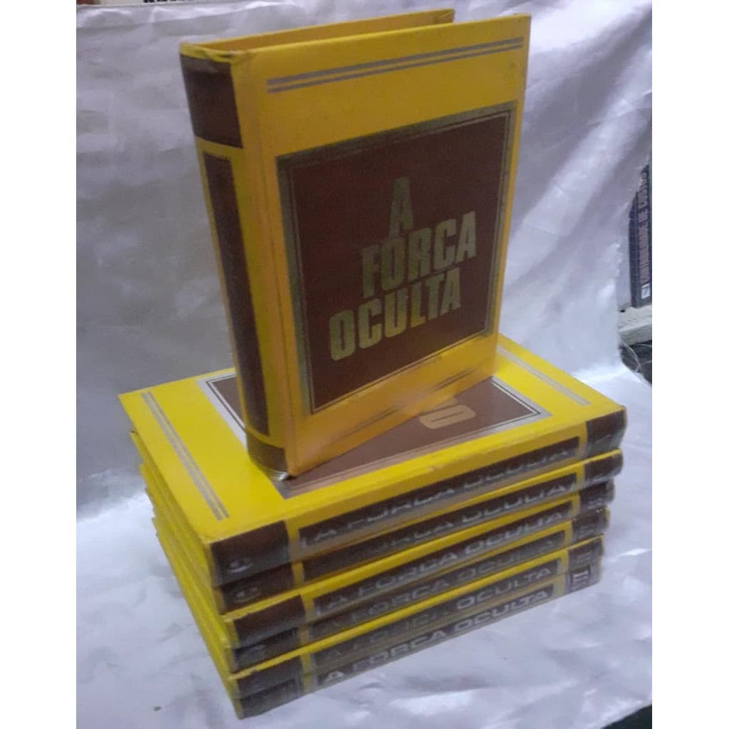 A Fôrça Oculta box com 7 volumes autor Alex F. Osborn b9topo