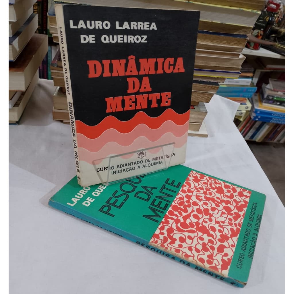 KIT - LAURO LARREA DE QUEIROZ - COM 2 LIVROS USADOS autor LAURO LARREA DE QUEIROZ