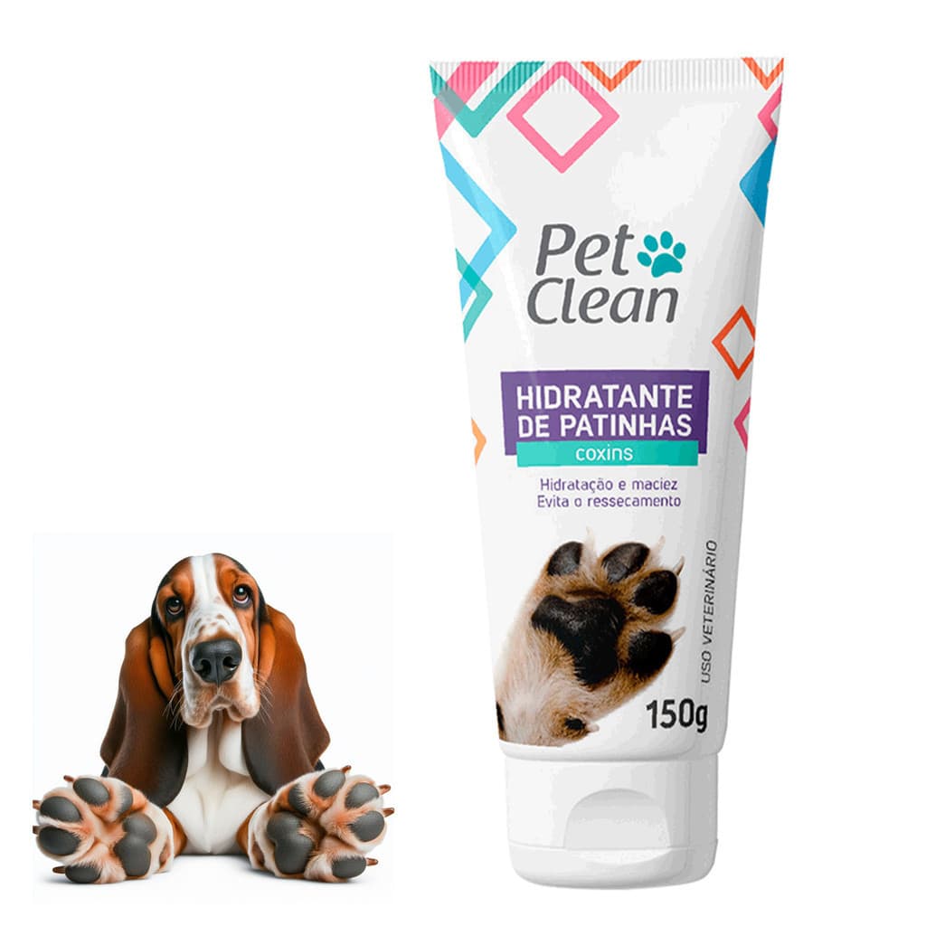 Hidratante P/ Patas Patinhas Cachorro Gato Pet Clean 150ml 