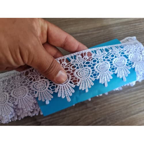 Renda De Guipir Branca 13,7 Mts C436