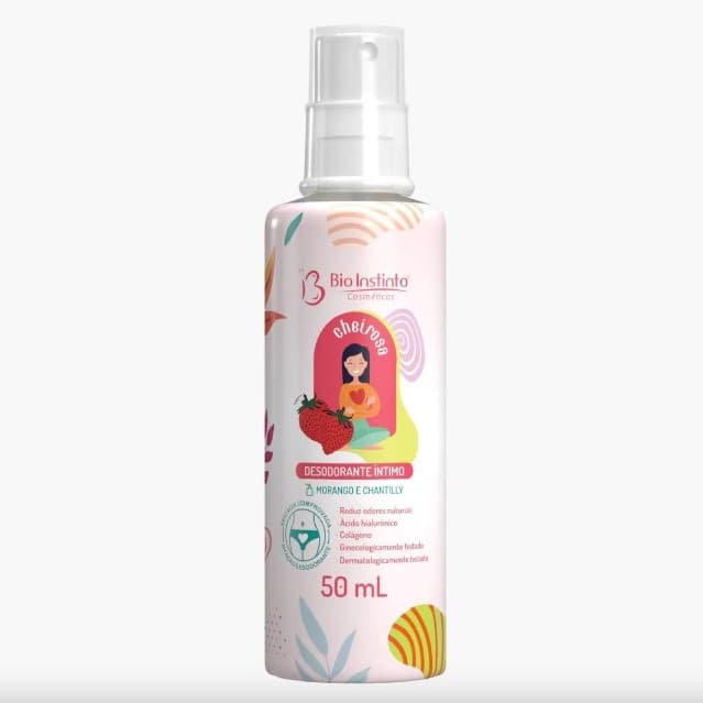 Desodorante Íntimo Morango e Chantilly 50ml - Bio Instinto