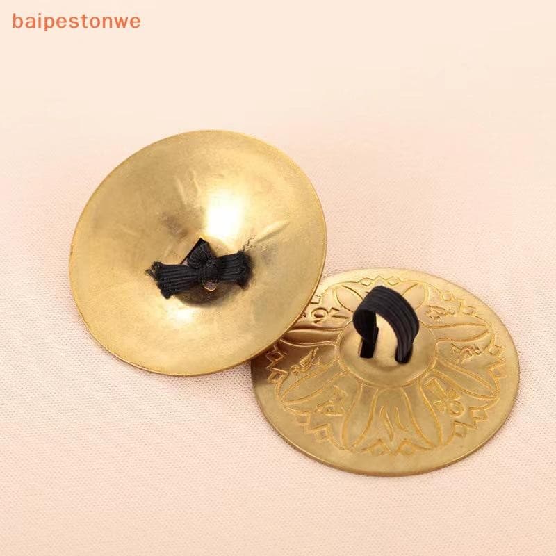 [baipestonwe] 1 Par De Pratos Criativos Para Dedos , Pequenos Dança Do Ventre , Instrumentos Musicais , Pires , Acessóri