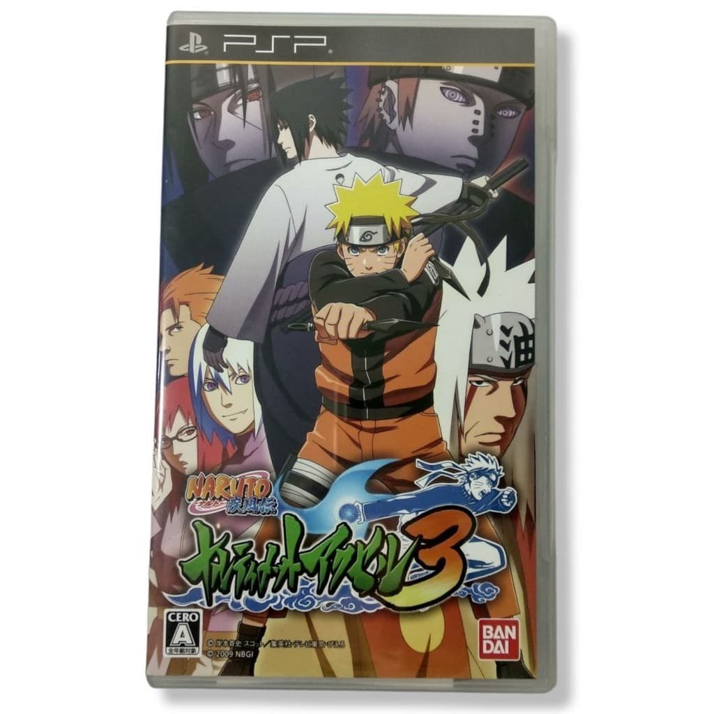 Jogo Naruto Shippuden Narutimate Accel 3 Shippuuden [JAPONÊS] - PSP