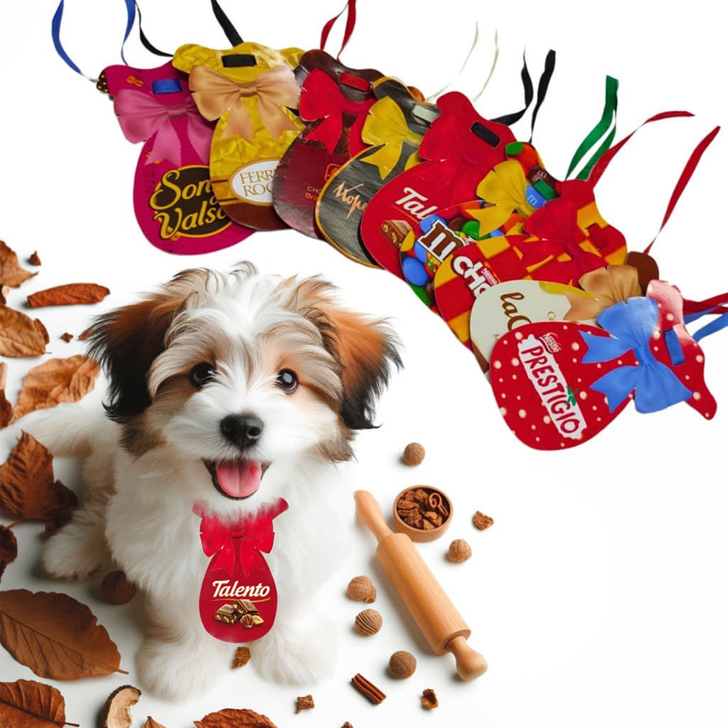 30 Gravatinhas de Pascoa em eva Atacado Desenho Pet Shop Banho e Tosa Cachorro e Gato Mimo Show