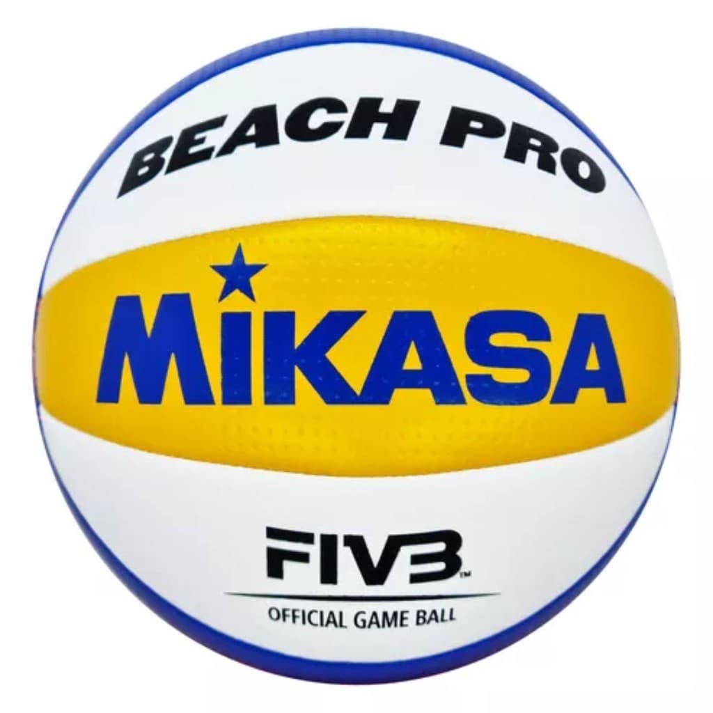 Bola Vôlei de Praia Mikasa (ORIGINAL) BV550C WYBR Oficial FIVB Volei de areia Profissional