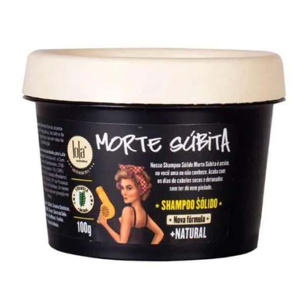 Shampoo Sólido Lola Cosmetics Morte Subita 100g