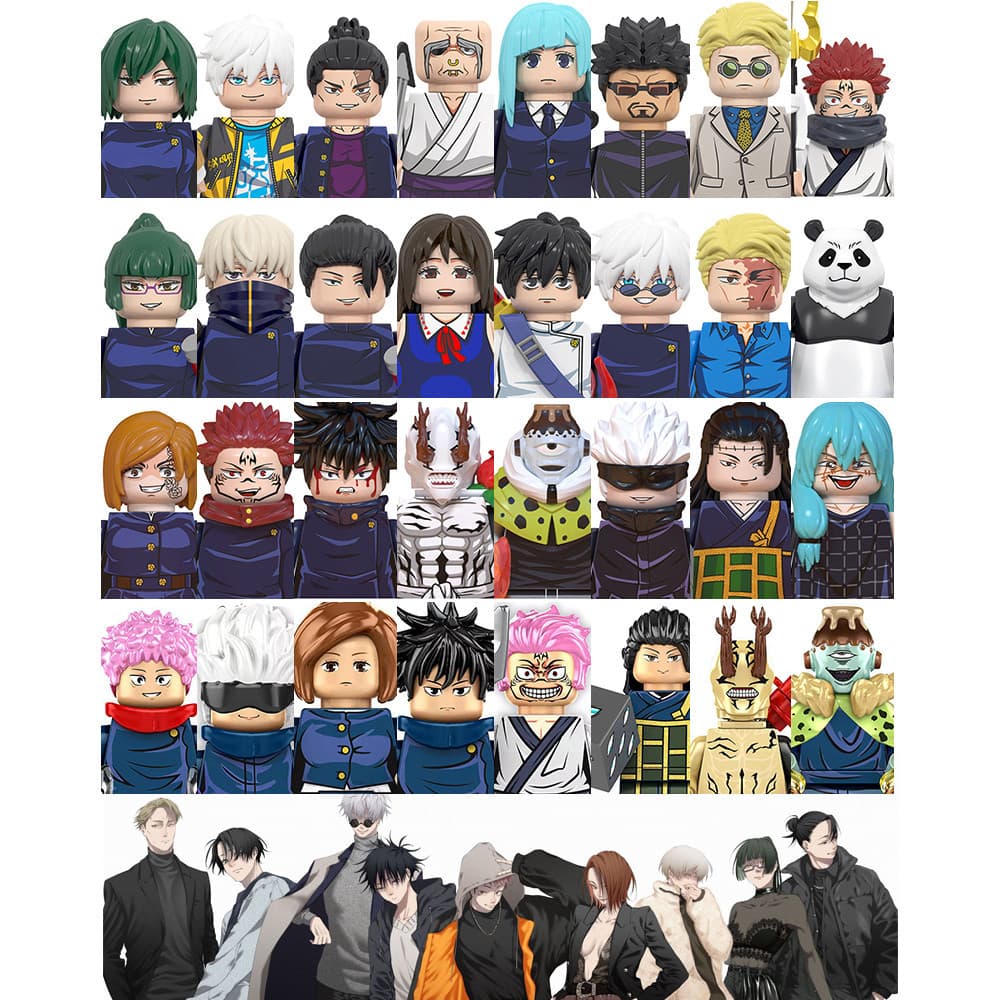 Blocos De Construção Figuras Brinquedo colecao de personagens WM2353 WM2354 WM2357