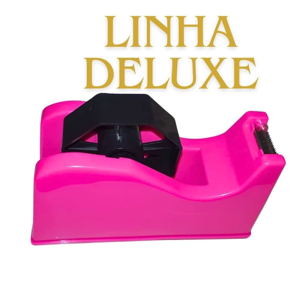 Porta Durex Suporte Organizador de Fita Adesiva Grade e Pequena Multifunciona 12 até 24mm