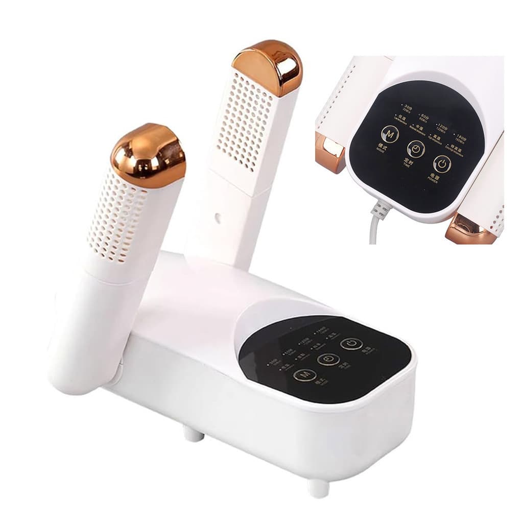 secador de Sapato Tenis Eletrico Bota Calçado Meia Temporizador Multitempatura Previne Odor Higienico Limpeza