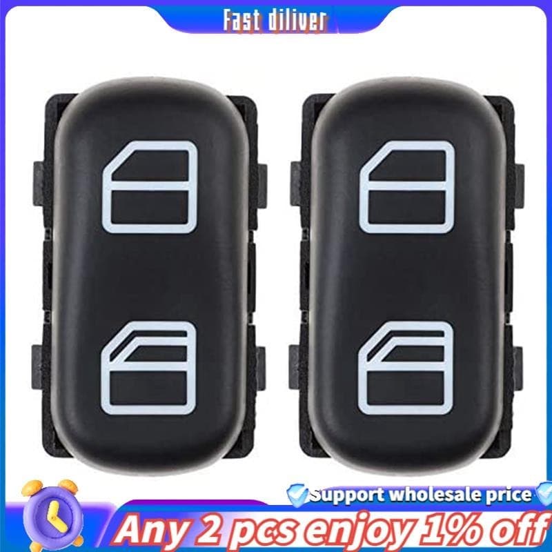 2X Para Mercedes Benz Sprinter 1995-2006 Console De Interruptor De Janela Elétrico Vito 10942503 Acessório Automotivo