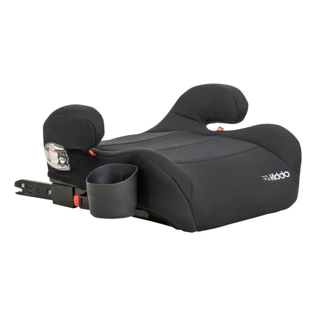 Kiddo Assento Elevação Drc Fika E Isofix Booster Cadeirinha Cor Preto Liso