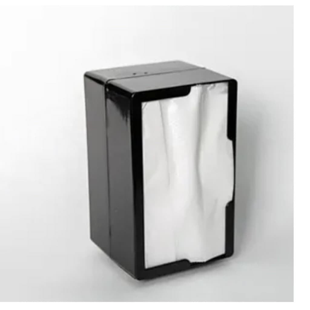 Porta Guardanapo Preto Tv Bar Restaurante Papeleira De Mesa dispenser display suporte