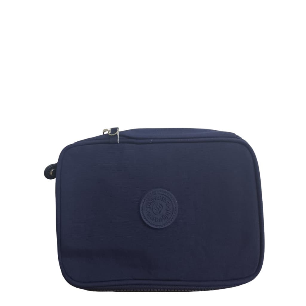 Estojo Box Grande Case Com Alça e Divisória Organizador Com Zíper SU