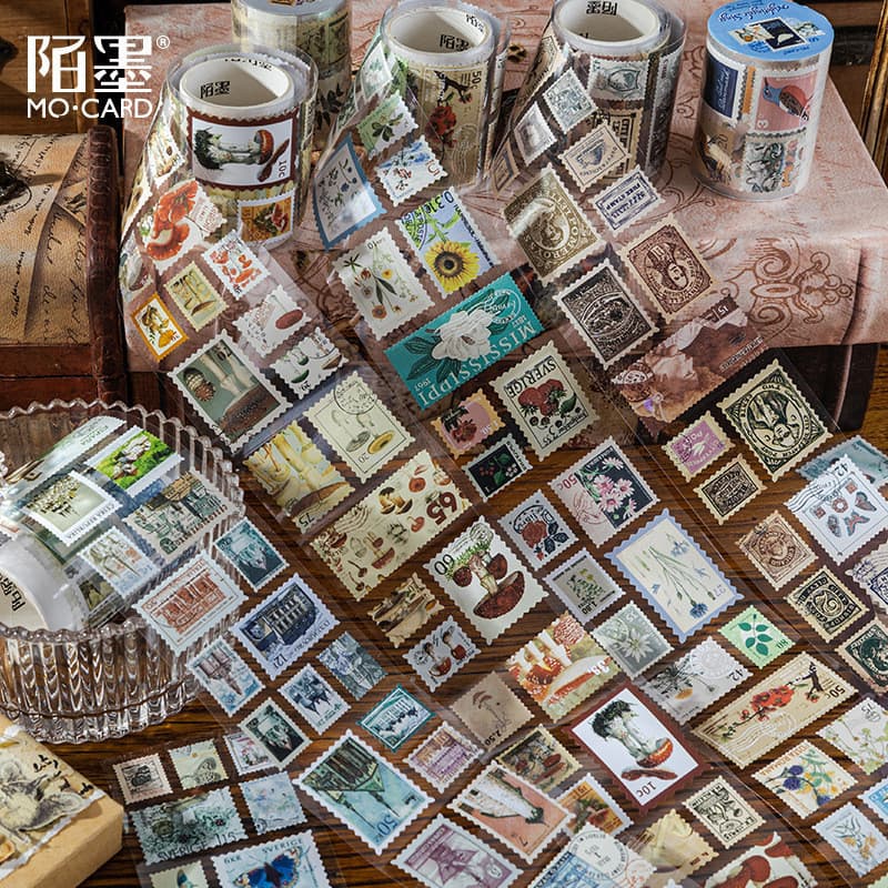 Selos Fita Vintage Washi Antiga Mascaramento Retro Arte Decorativa Fitas Decorativas Para Artes De Bricolage Planeadores De Revistas De Artesanato Embalagem De Livros De Rascunho