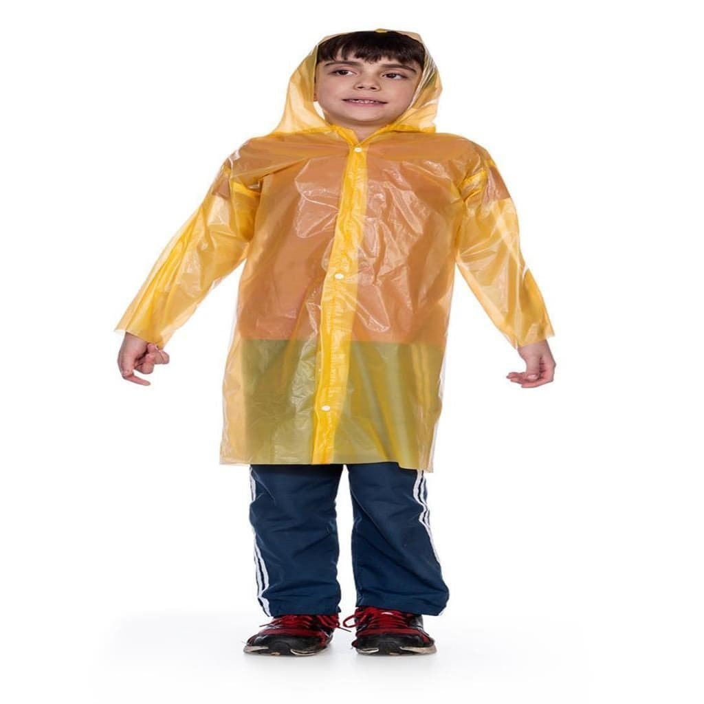 Capa de Chuva Polietileno Infantil diversas cores