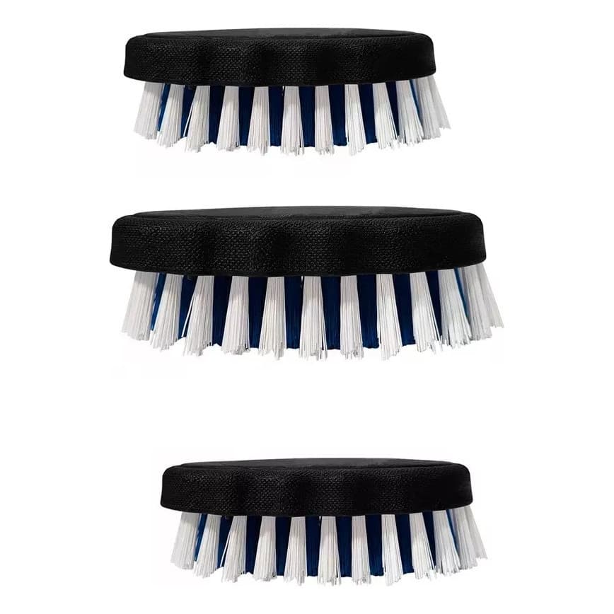 Kit 3 Escova De Plástico Multiuso Lava Esfrega Roupa
