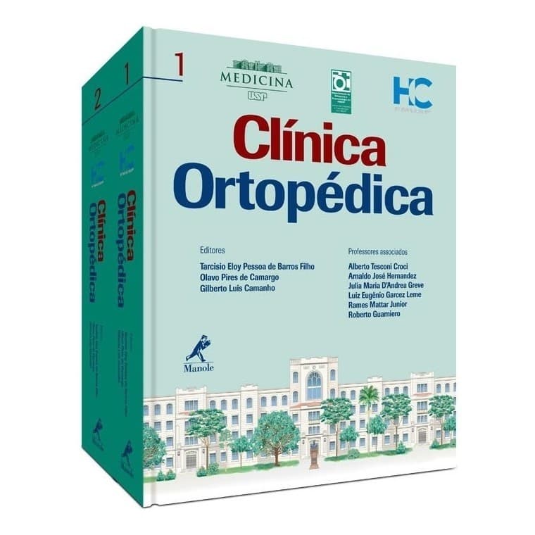 Livro - Clínica Ortopédica - 2 Vols - Usp - Barros Filho