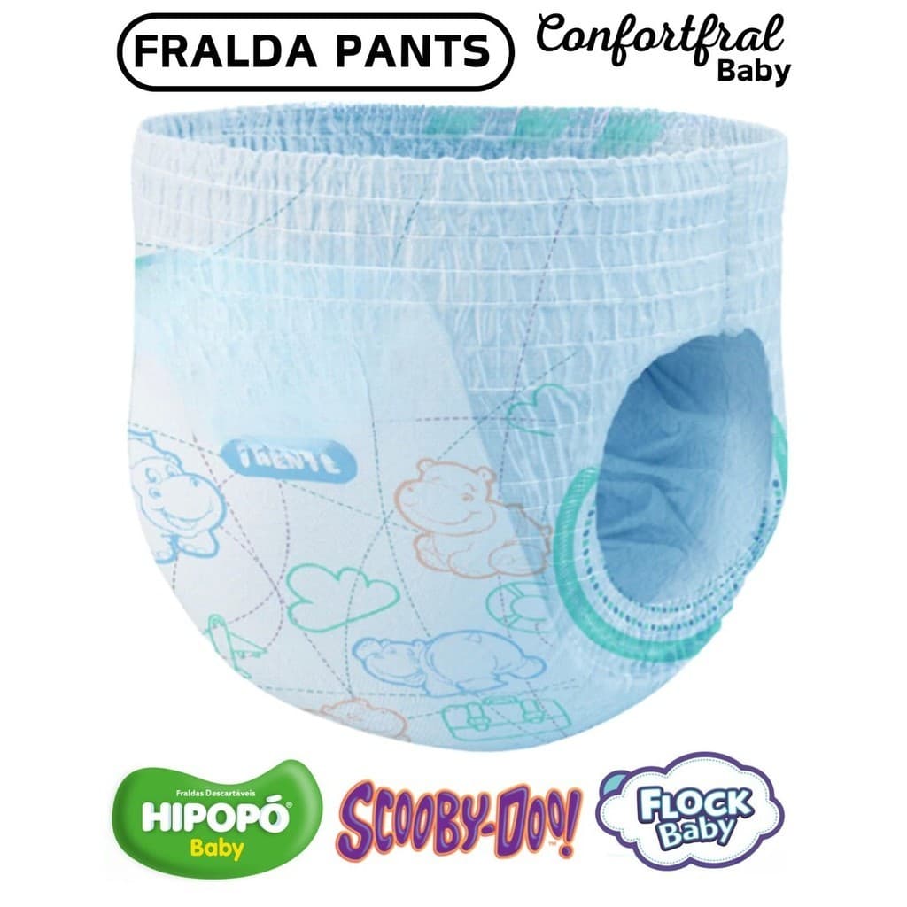 FRALDA INFANTIL CONFORTFRAL BABY 2 LINHA FRALDA CALÇA