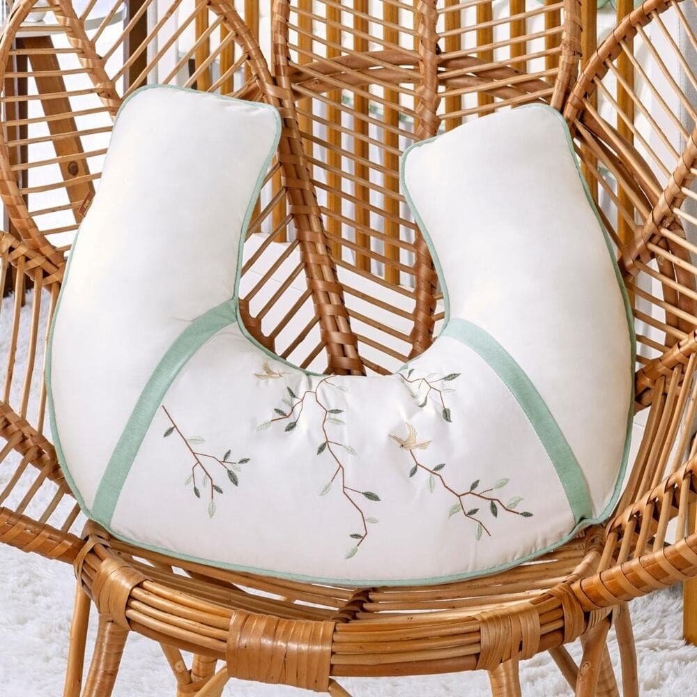 Almofada De Amamentação Menino Aaron Com Zíper 100% Algodão Batistela Baby