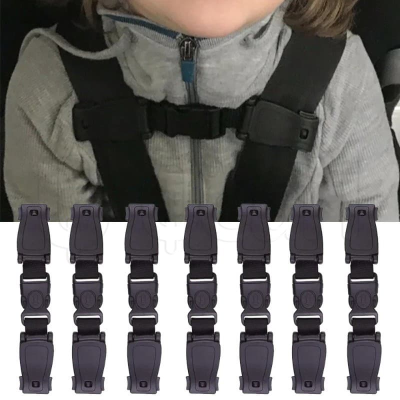 Trava De Segurança Para Bebês-Fivela De Crianças De Automóveis Cintos Duráveis De Travamento Seguro Universal Carros