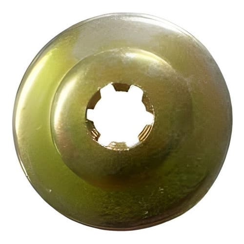 Flange Inferior Arruela Da Faca 6 Estrias Para Roçadeiras