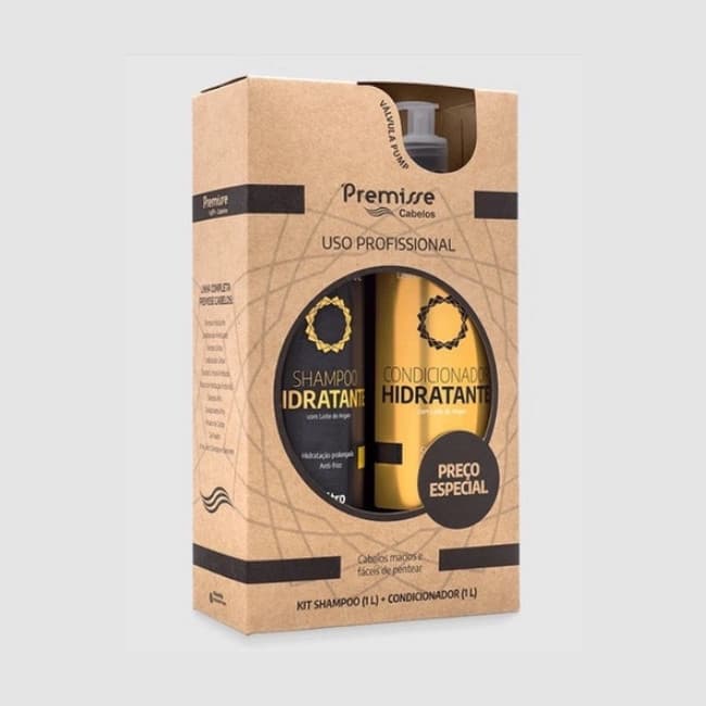 Kit Hidratante Premisse Shampoo + Condicionador 1L cada