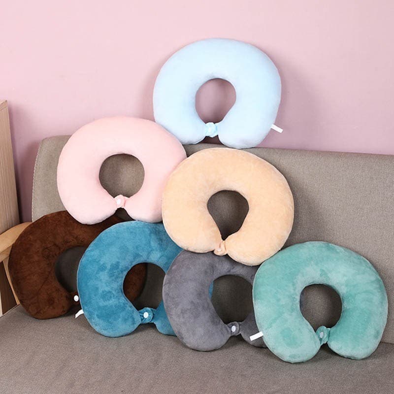 Almofada De Pescoço Viagem Travesseiro Infantil Adulto Travesseiros Protetor presente de aniversári