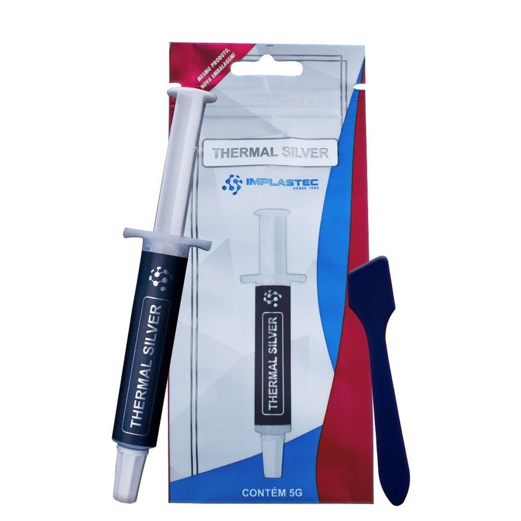 Pasta Térmica Implastec Thermal Silver 5g