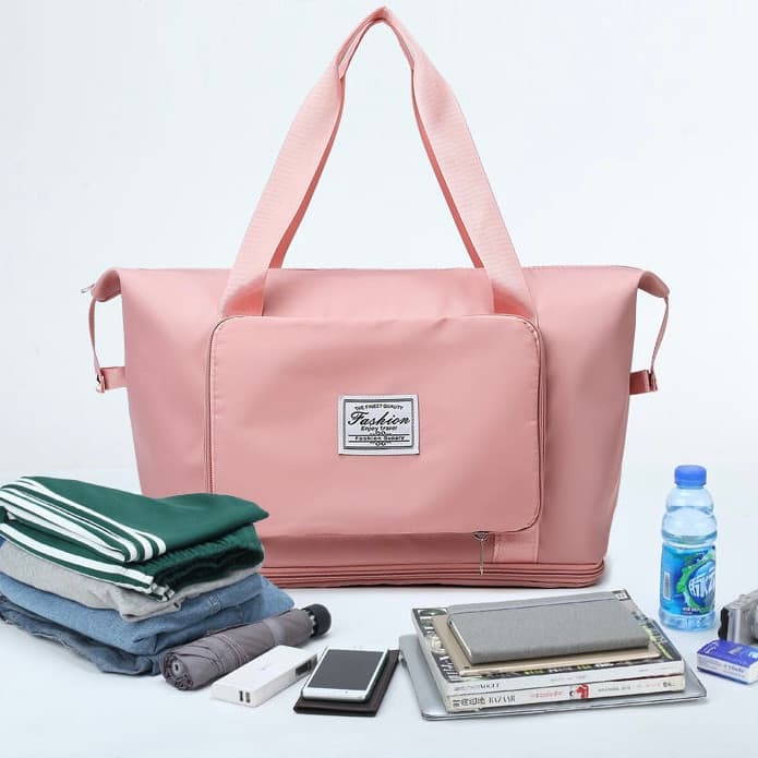 Bolsa  Mala De Viagem Multifuncional Dobrável De Grande Capacidade Impermeável