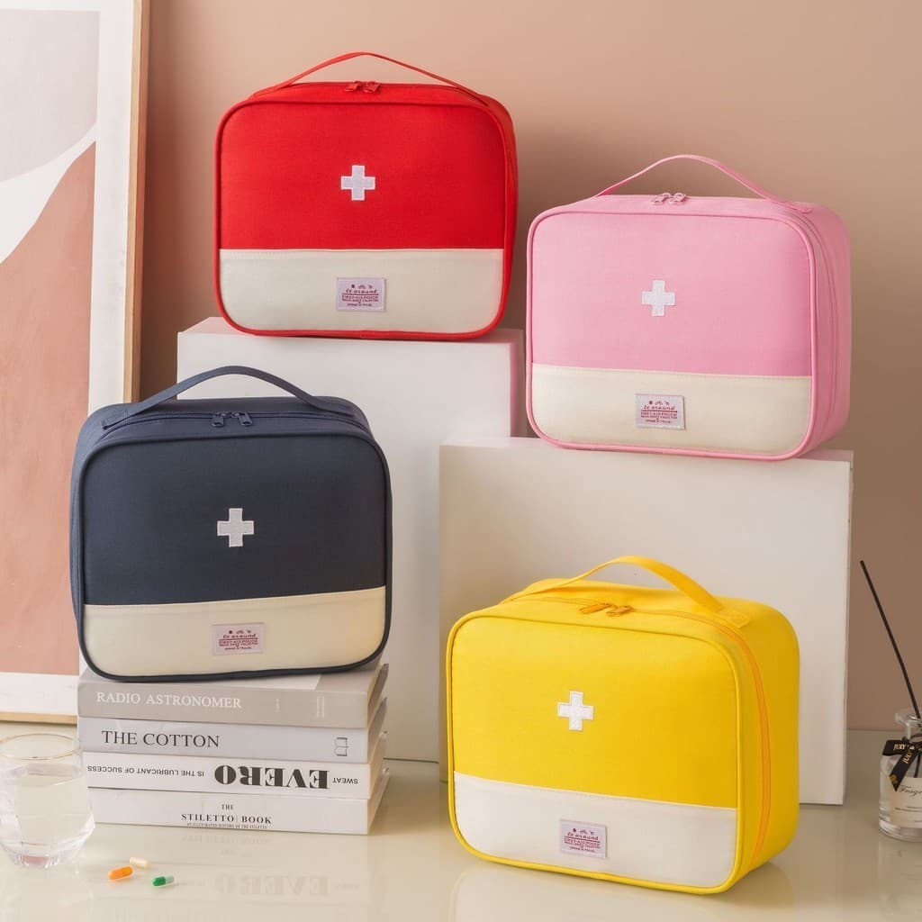 [Entrega 24 Horas] Japanese Pacote De Tratamento Médico Portátil De Viagem De Alta Qualidade Saco De Armazenamento