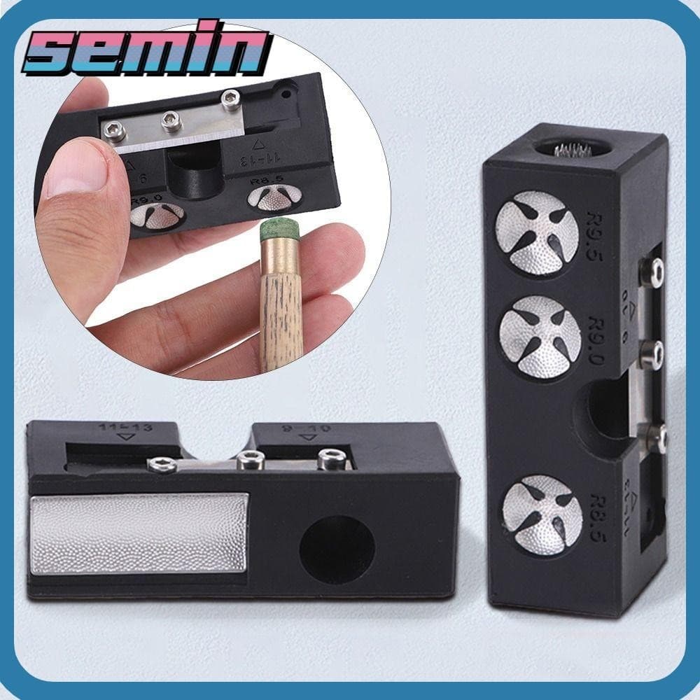 Corretor De Ponta De Taco De Bilhar SEMIN , Ferramenta De Reparo 10 Em 1 Modelador , Dispositivo