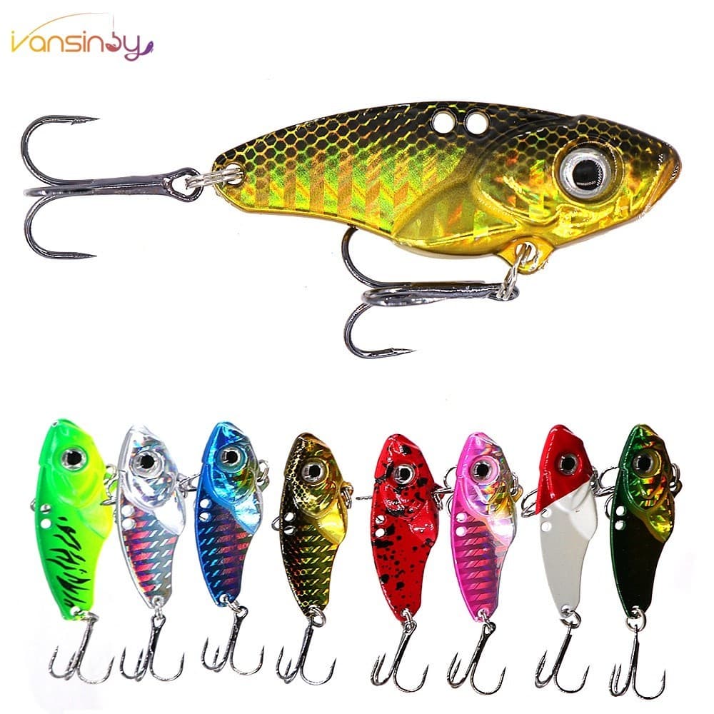 Colher De Pesca 5g/7g/10g/15/20g Metal JIg Spinner Blade Para Bass VIB Crankbait Swimbait Água Doce De Colheres De Fundição Longa Salgada