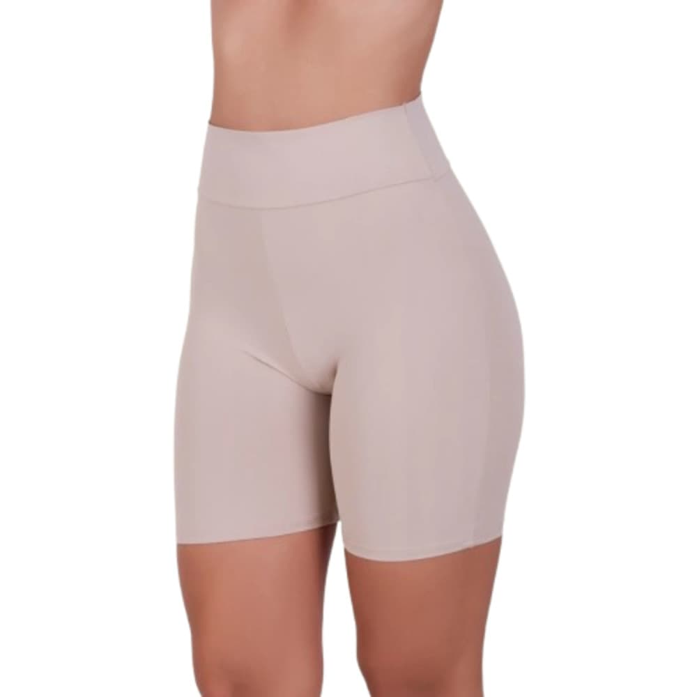 Short Anagua Segunda Pele Feminino Cintura Alta Usar Com Saia E Vestido Cós Alto Não Marca Conforto
