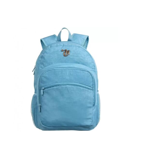 MOCHILA ESCOLAR CAPRICHO CRINKLE BLUE G 11904 - DMW