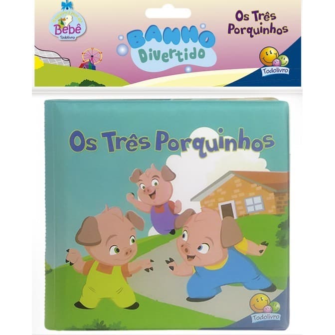 Banho Divertido - Os Três Porquinhos