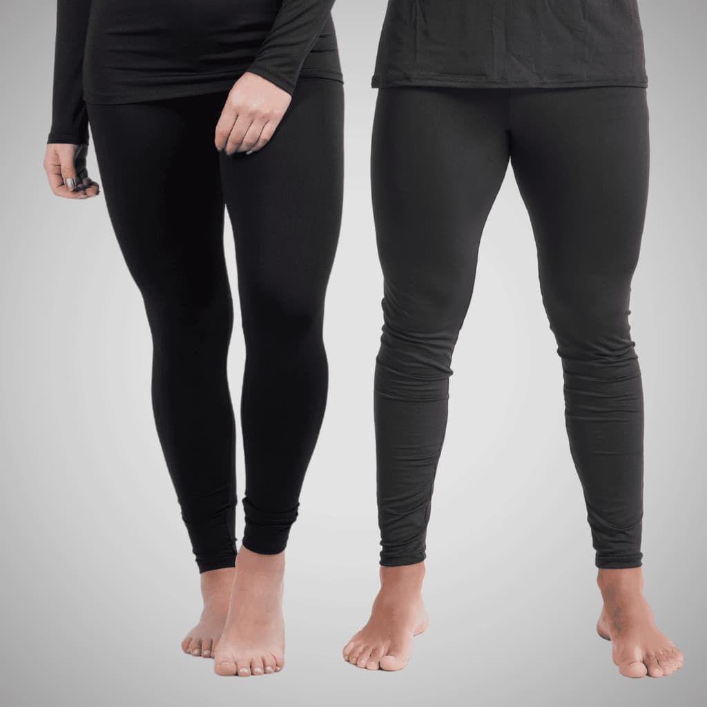 Kit 2 Calças Térmicas Ceroula Frio Segunda Pele Confortável Inverno Proteção Clima UV Unissex Cintura Alta 335