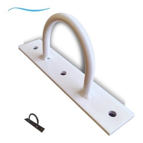 Suporte Teto Trx Branco Saco Boxe Columpio Balanço Criança