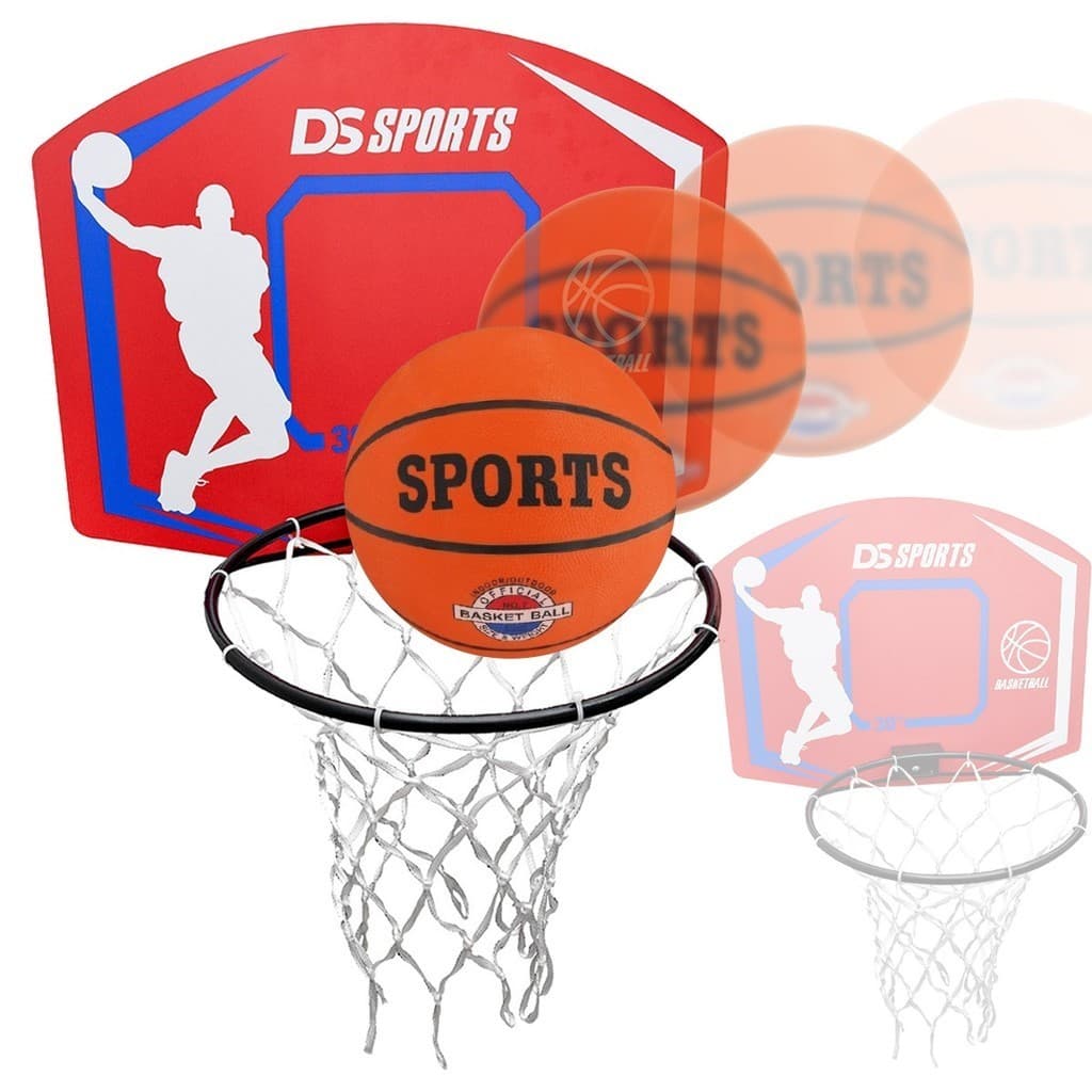 Cesta Tabela De Basquete Reforçada a Prova D'água + Bola Oficial + Rede Premium