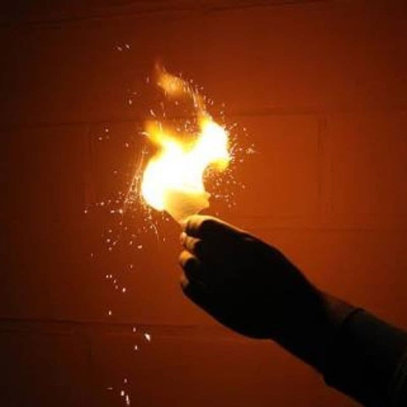 5 Folhas Papel Mágico Propulsor De 50 * 20cm Flash Mágicos Profissionais Ilusão Gimmick Props