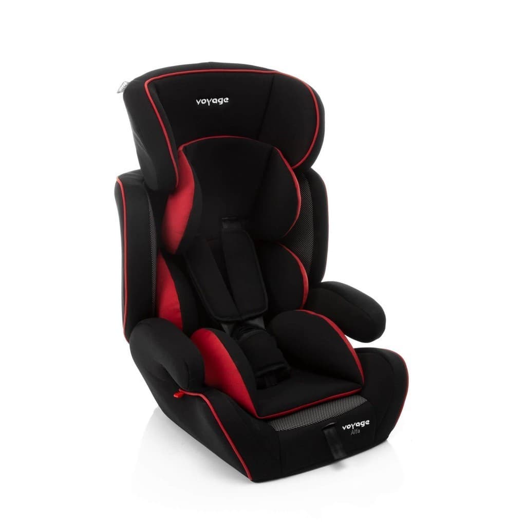 Cadeirinha Infantil Para Carro Alfa Preto E Vermelho 9 a 36kg - Voyage