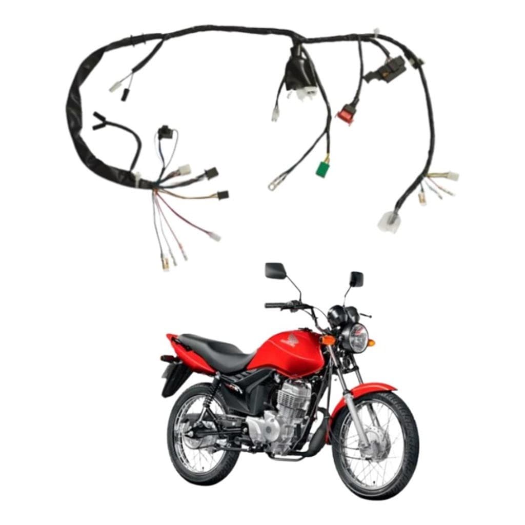 Chicote Fiacao Principal Completa Fan Titan 125 2009 2010 2011 Original Magnetron