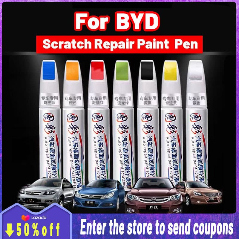 Alta Qualidade Para BYD Agente De Reparo De Arranhões Carros Cuidados Com O Carro Caneta De Retoque
