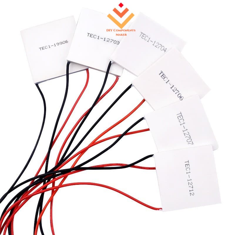 TEC1-12706 Resfriador Termoelétrico Do Dissipador De Calor Módulo De Placas Peltier 12V 60W TEC1-12703 ~ 12715 TEC1-19906