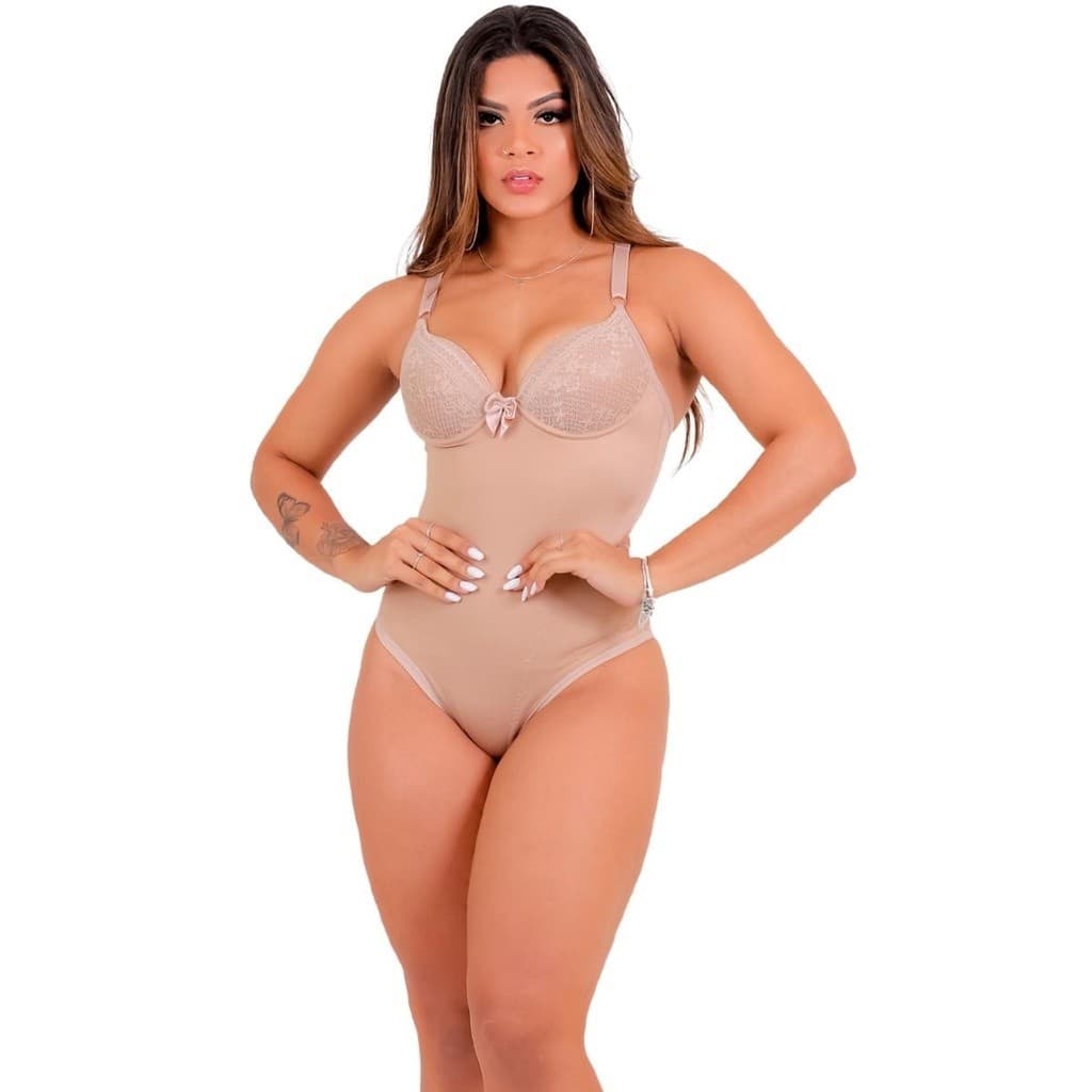 Cinta Modeladora de Alta Compressão com Bojo e Abertura – Reduz Medidas e Modela o Corpo