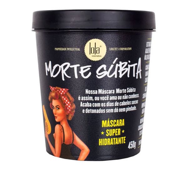 Máscara de Hidratação Lola Cosmetics Morte Subita 450g