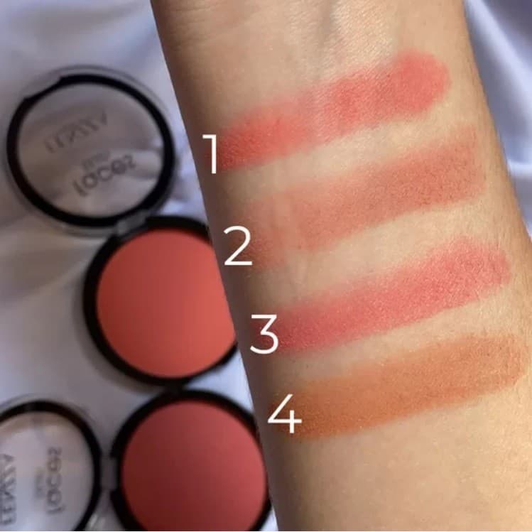 Blush Compacto Fenzza Faces - Super Fininho e Ultra Pigmentado