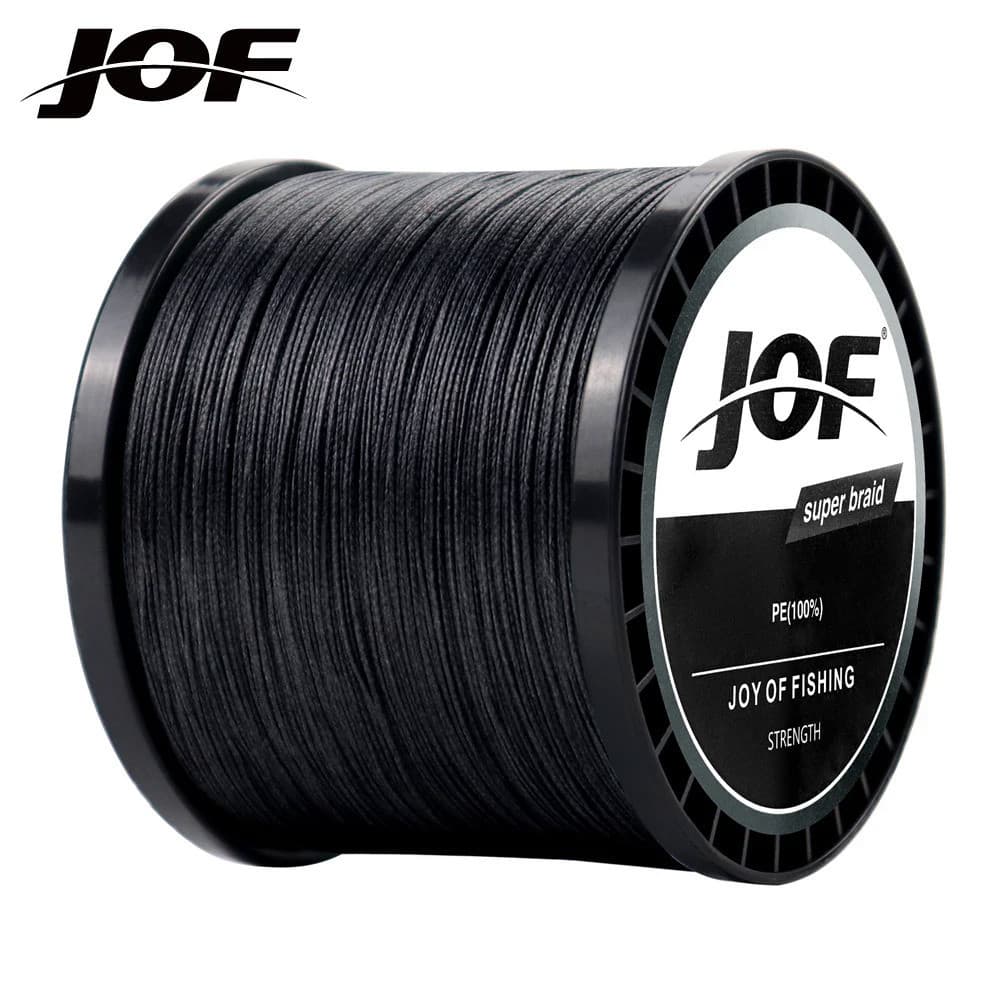 JOF 4 Vertentes Linhas De Pesca PE 300m 500m 1000M 20-100LB Multifilament Trançado Fio De Pesca Suave & Forte Para A Pesca Da Carpa