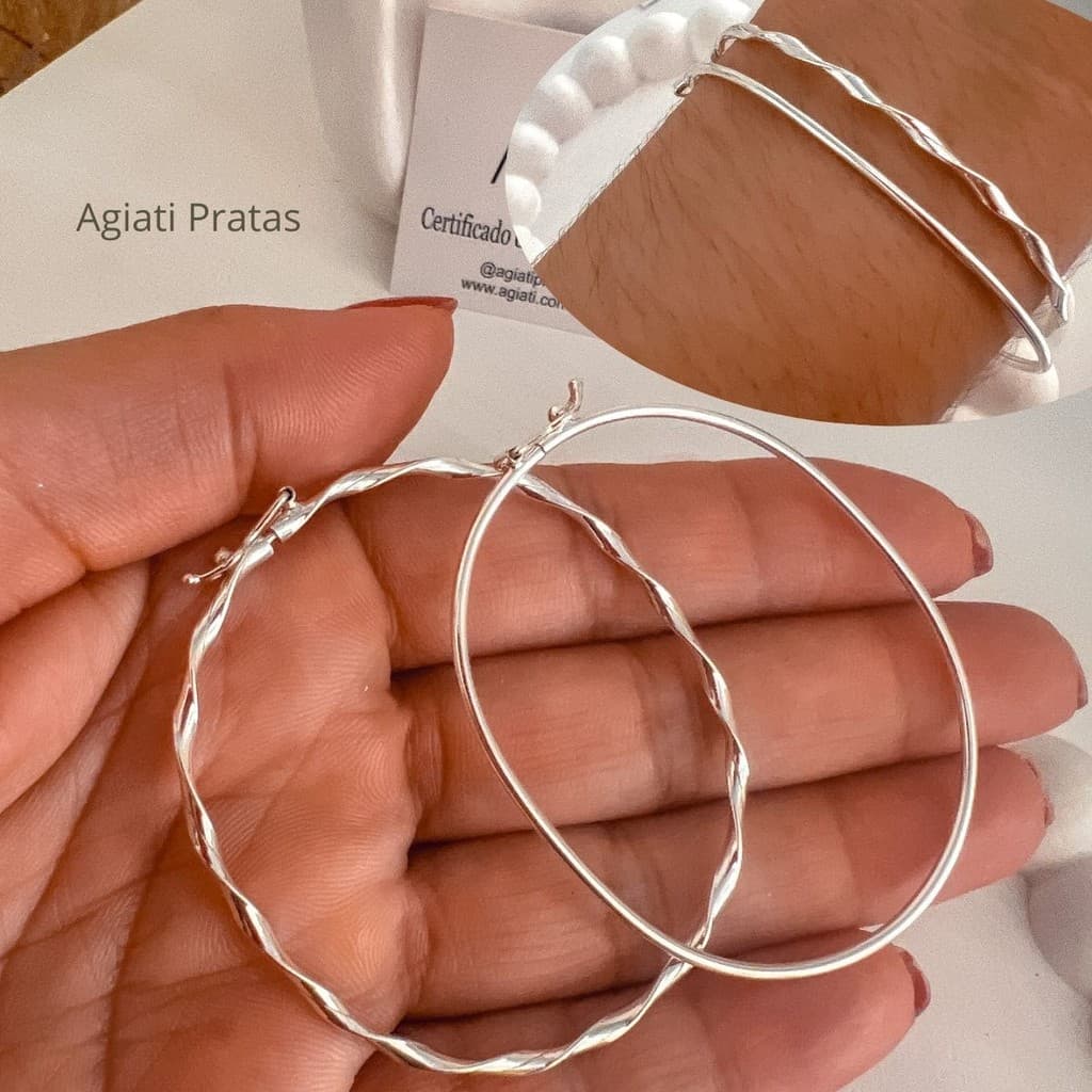 Kit 2 Braceletes para Pulso Fino ou Infantil 16cm em Prata Legitima 925