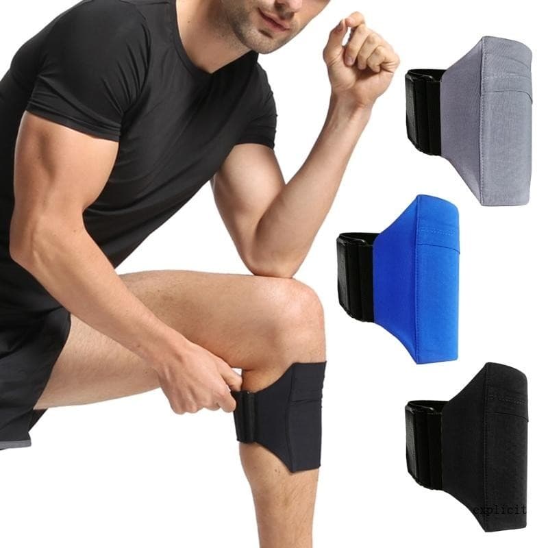 Leg Phone Holder Bag Bolsa Para Pernas Esportivas Carteira Tornozelo