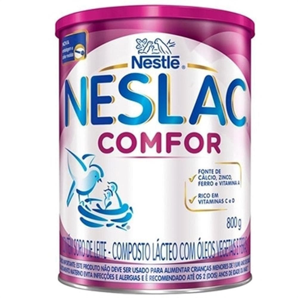 Neslac Comfor Composto Lácteo Nestlé 800g